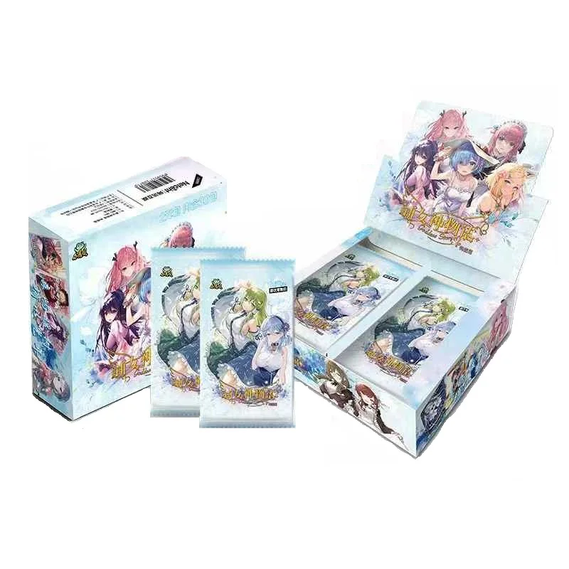 goddess story tcg booster box Goddess Story Maiden Party 5 Card Booster Box