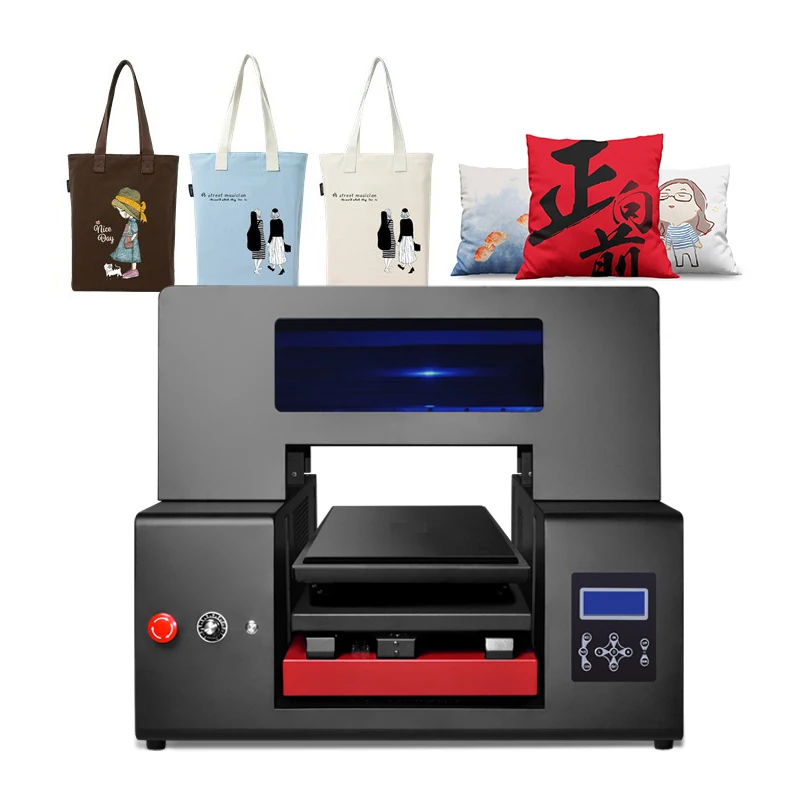 Automatic Flatbed UV Printer Machine for T-Shirts and Socks New Condition Factory Price Digital Print