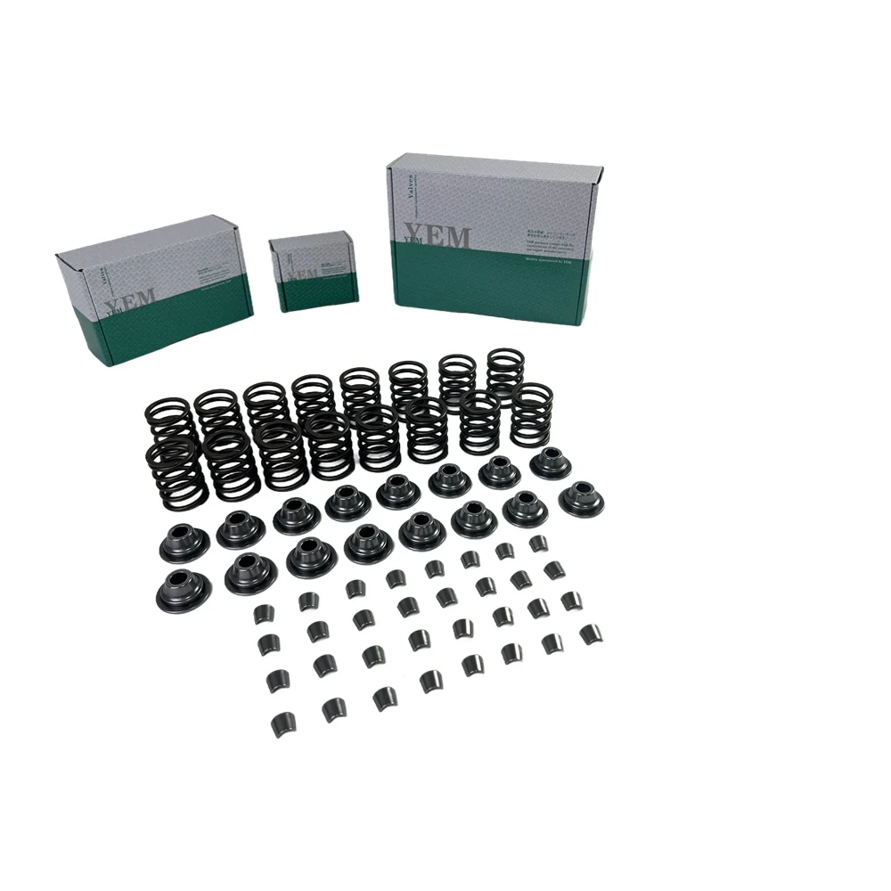 V2607 Valve Spring Kit Spring Seat & Retainer for Kubota High Quality Engine Parts