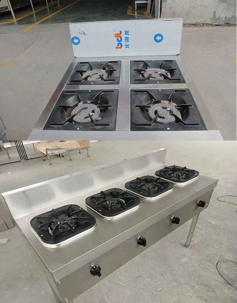 Ruitai Custom Various Sizes Specifications 3 5 Burner Gas Stove Cooker
