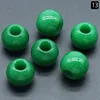 Foro da 20 mm, giada malese da 8 mm (colore) (singolo)