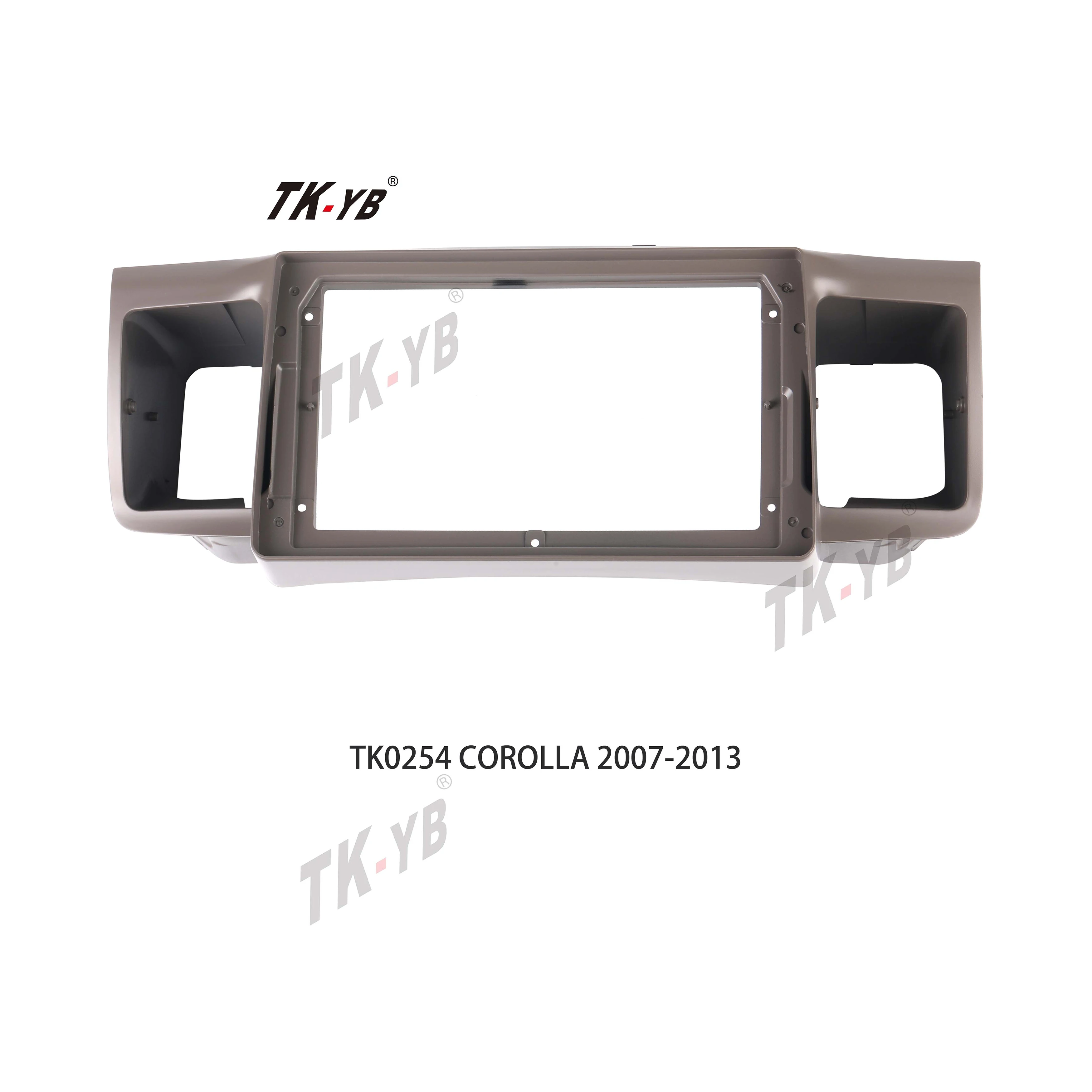 Android Dvd Car Player Radio Video Plastic Frame Bracket Fixing Panel Interface Dashboard Stereo Adapter Kit for Toyota Corolla