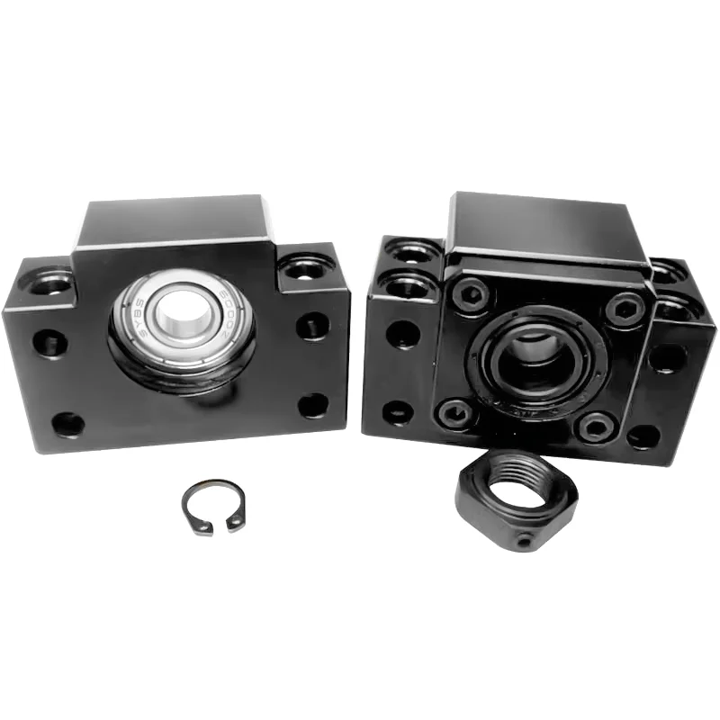 HD Steel Ball Screw Support Bracket Bk12 Screw Bearing Fixed Bracket Bf10 Ek20 Ef Fk25 Ff Ak Af15
