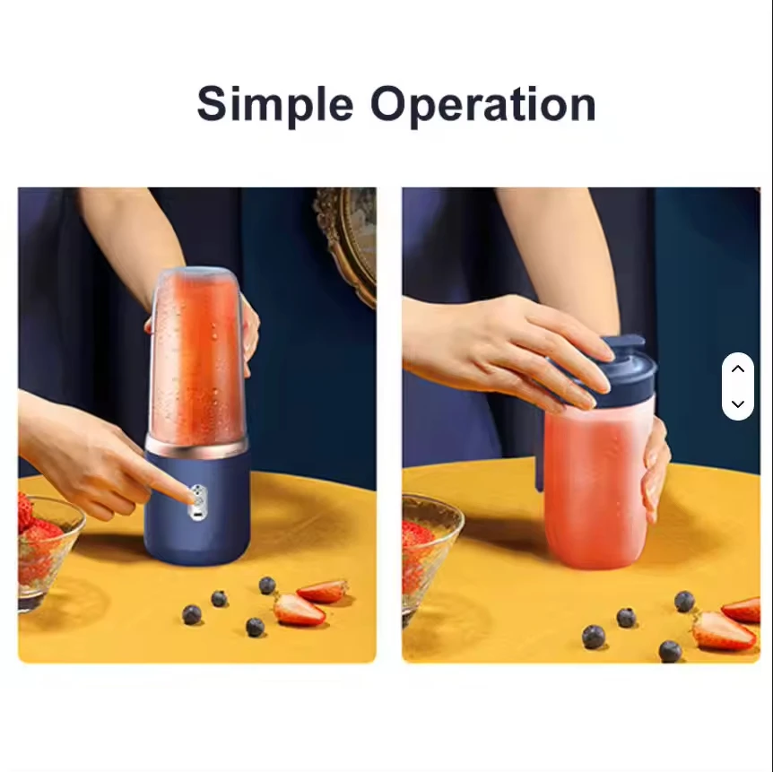 Tragbarer elektrischer Mini-Zentrifugal-Entsafter-Mixer mit Edelstahlklingen, 1,5 l Fassungsvermögen für den Hausgebrauch_voghion.com