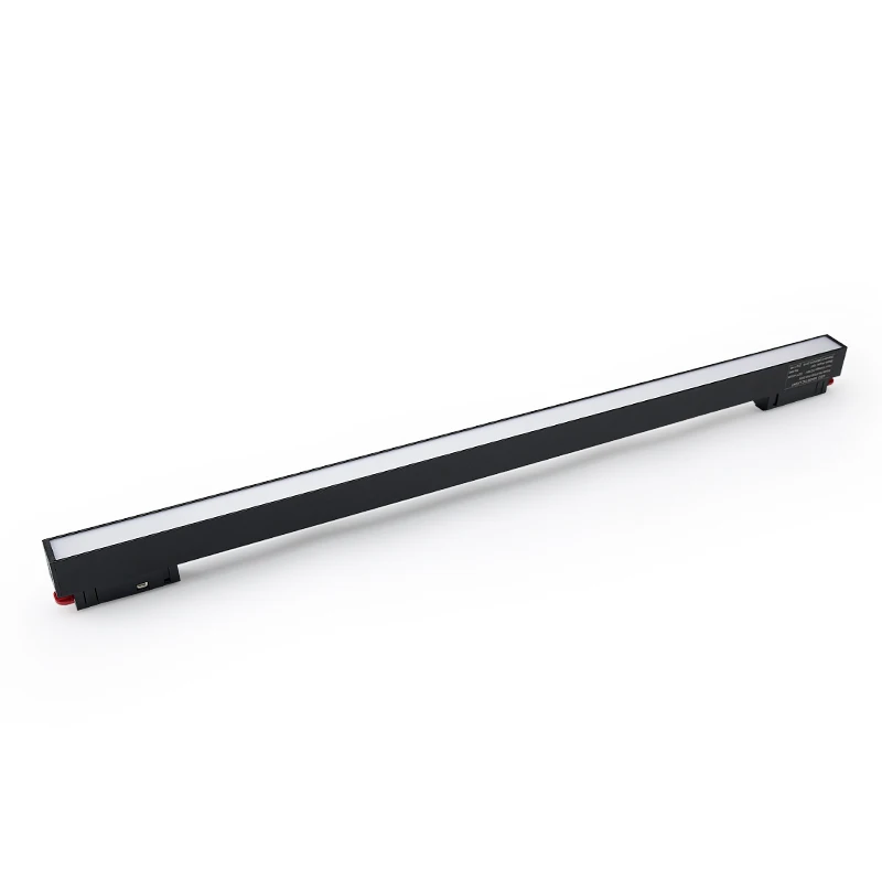 48V DOB New Slim Linear Removable Led Track Light Ceiling Rail Light LED Magnetic Track Flood Light Aluminum Driving 12W 14W 24W