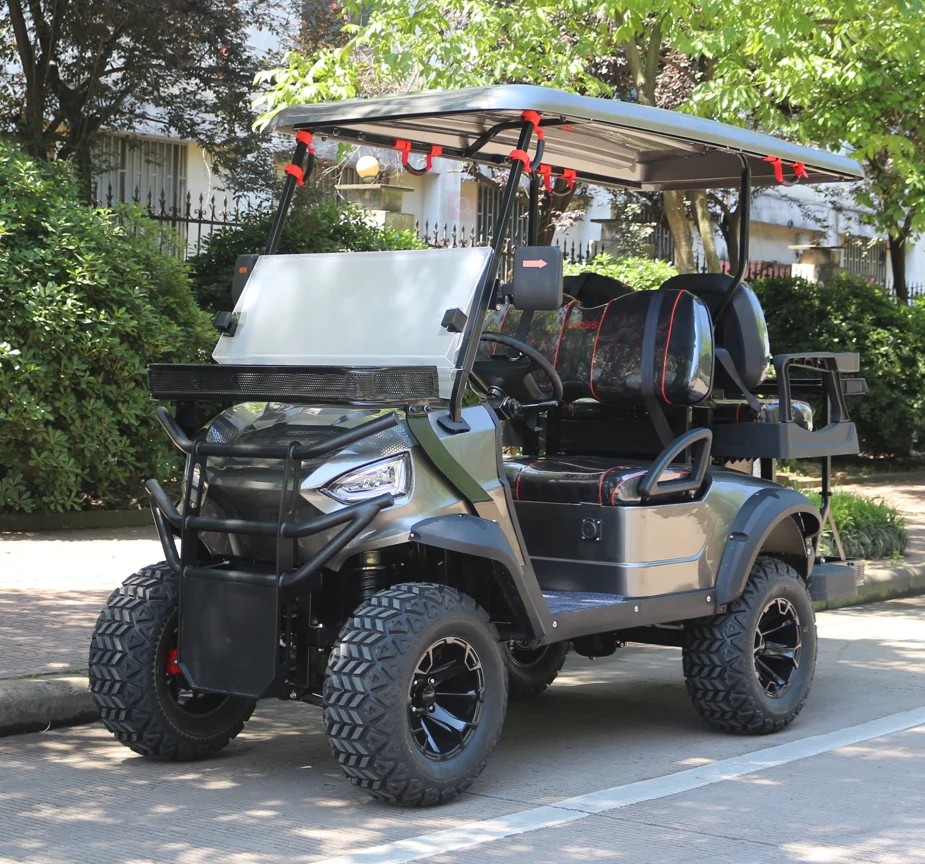 Weliftrich Lithium Battery Off Road Electric 4x4 4 Seater Electric Golf