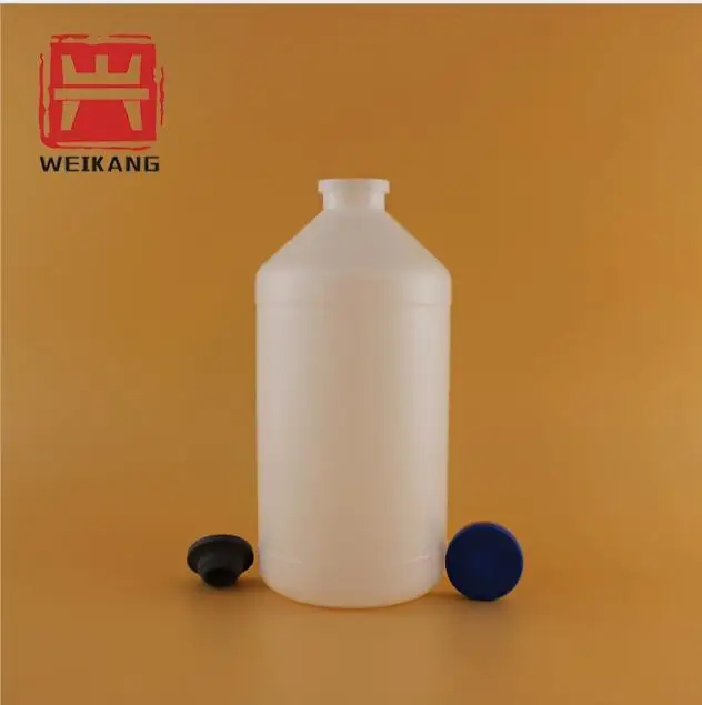250ml Plastic Empty Sterile Packaging Animal Vaccine Bottle