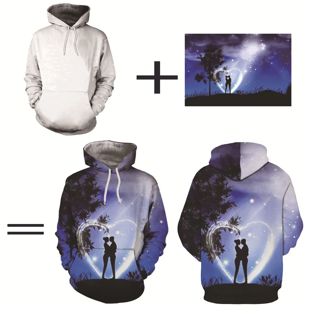 Hot Selling Sublimation Custom 3d Printed Hoodie Wholesale Custom Sweatshirt Top Sale Custom Pullover Manufacturer From China