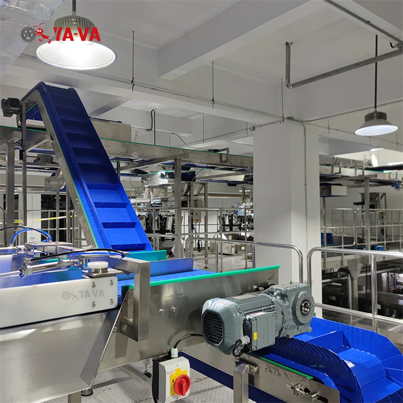 Factory Customized Aluminum Structure Flexible Chain Conveyor
