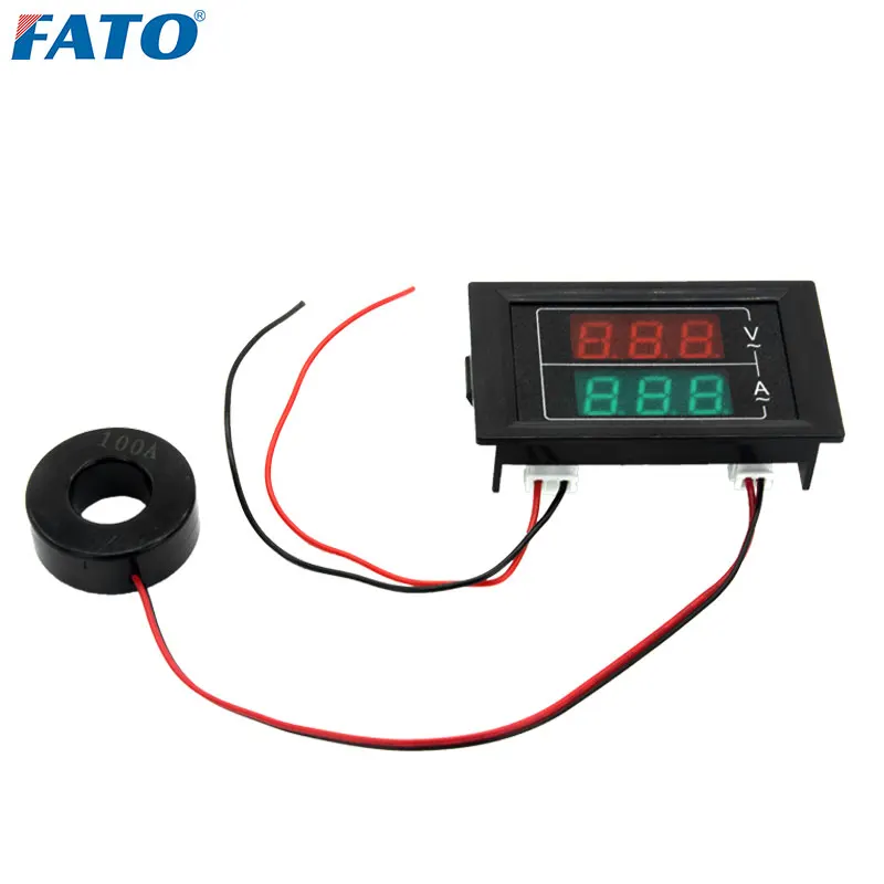 PZEM-004T Current Voltage Multimeter Module 80-260V 100A +Split-Core Transformer
