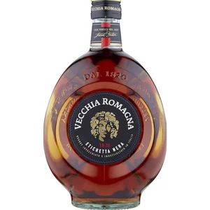 Top Quality Italian Brandy Vecchia Romagna Etichetta Nera 0.70 Lt - 6 Bottles Per Box For Mixology & Bars