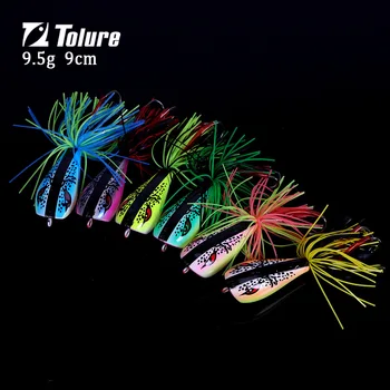 Trail-Breaking Simulation ABS Floating Surface Pencil Frog Lure Bionic Fishing Pliers Live Bait Hooks Sea Fishing Saltwater Fish – Pencil – view 3