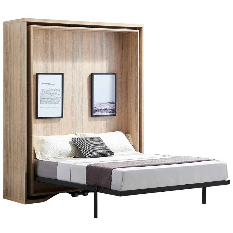 Multipurpose Space-Saving Revolving Silence Vertical Murphy Bed Folding Swivel Rotate Hidden Wall Bed Mechanism