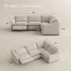 3 Seater with Corner