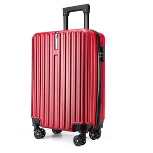 5-Piece Durable Travel Luggage Set ABS Hard Case Suitcases with TSA Lock Spinner Wheels Aluminum Main Material
