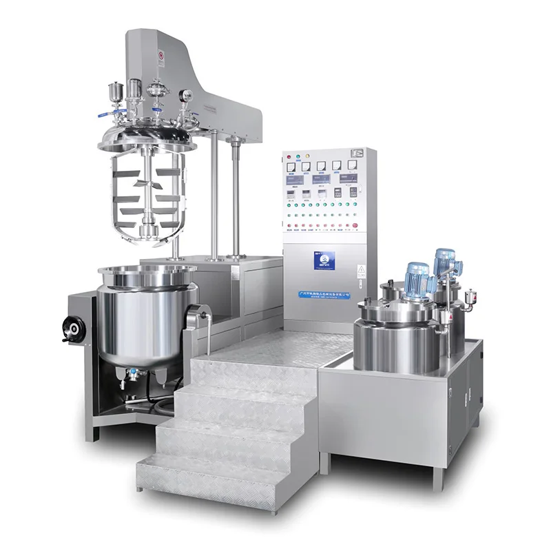 Automatic Vacuum Homogenizing Emulsifier/cake Gel Emulsifier Making Machine/chemical Machinery Equipment