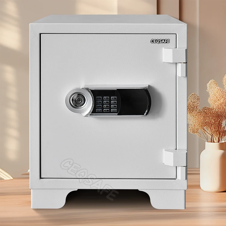 CEQSAFE Home Bank Mechanical Metal Security Steel Fireproof Box Smart Safe