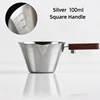 Silver - Square Handle