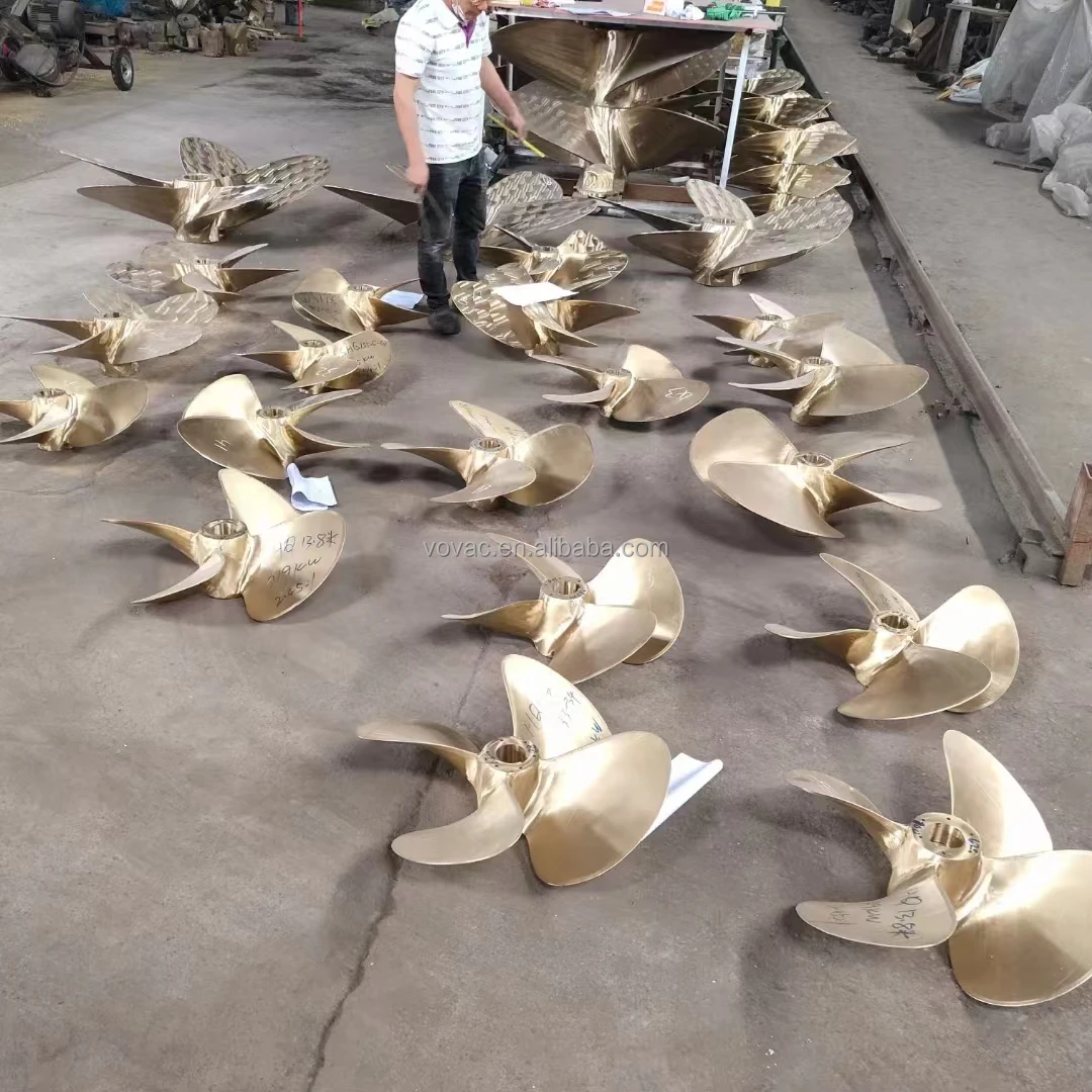 High Quality 2050inch Copper Boat Propeller For 400hp600hp Marine