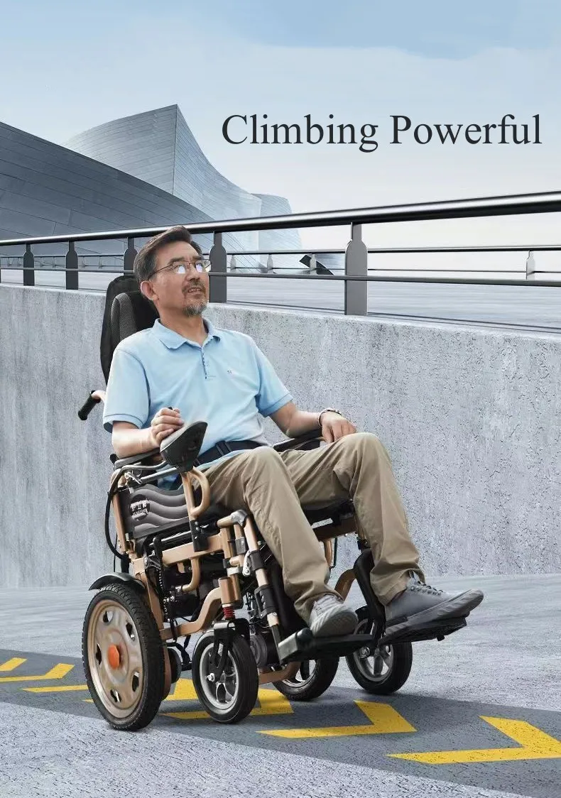 Deep Seat Electric Wheelchair For Overweight People High Quality Large