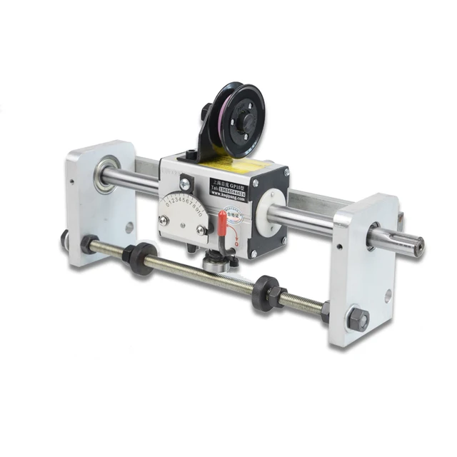 GP15C  XD15 Qipang Use Cable Take up Winding Machine Traverse Unit Roller Rolling Ring Drive Guide Rolls Linear traverse Unit