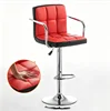 High 60-80cm-armrests-black and red