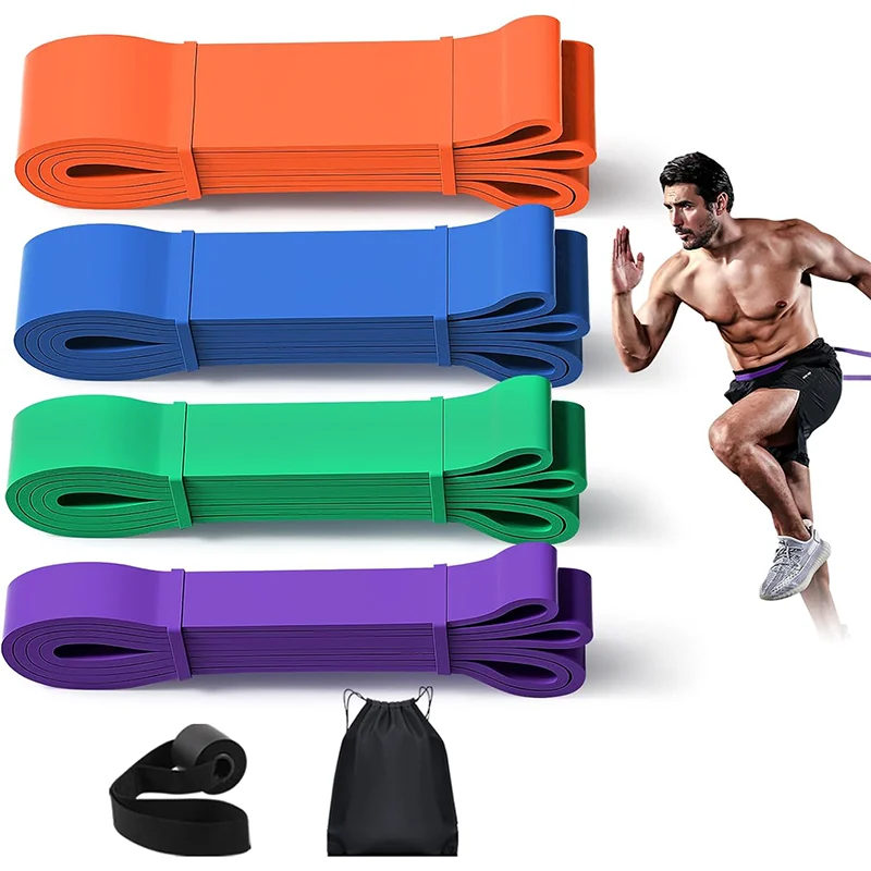 Durable TPE Non-Slip Resistance Exercise Loop Bands for Stretching