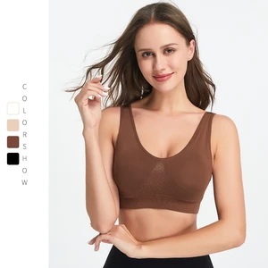 ZOYIAME New Full-Back Coverage Seamless Push Bra for Fat Women 3D Support Pad Wirefree Plus Size Bra With Big Cup