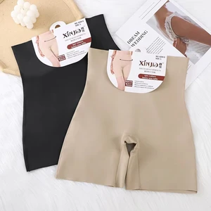 Seamless Slip Shorts Women Panties Shapewear Thigh Slimmer High Waist Tummy Control Body Shaper Nude Shaping Underwear