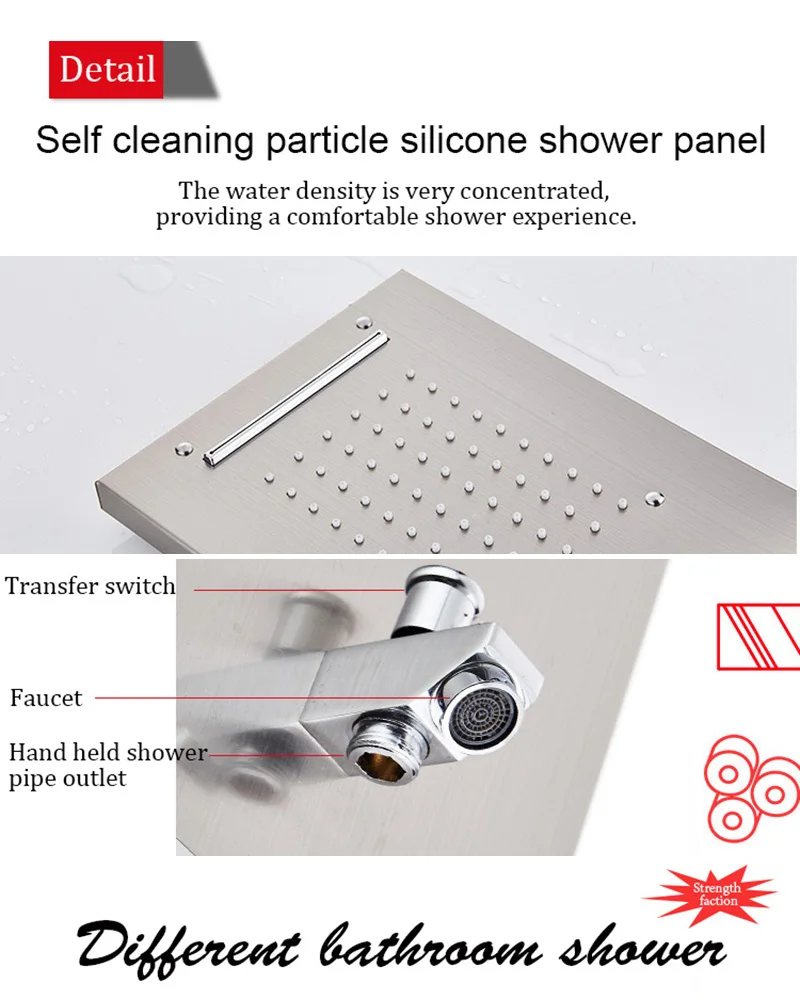 2024 Custom Digital Display Waterfall Shower Panel Hot Sale Shower Head   Hc85b051bef854da4ade27dbc24e70785t 