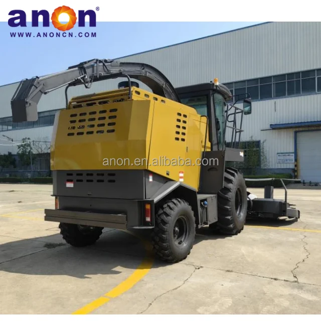 ANON Forage Harvesting Machine Fodder Header	 Corn Silage Harvester for Sale Silage Machine