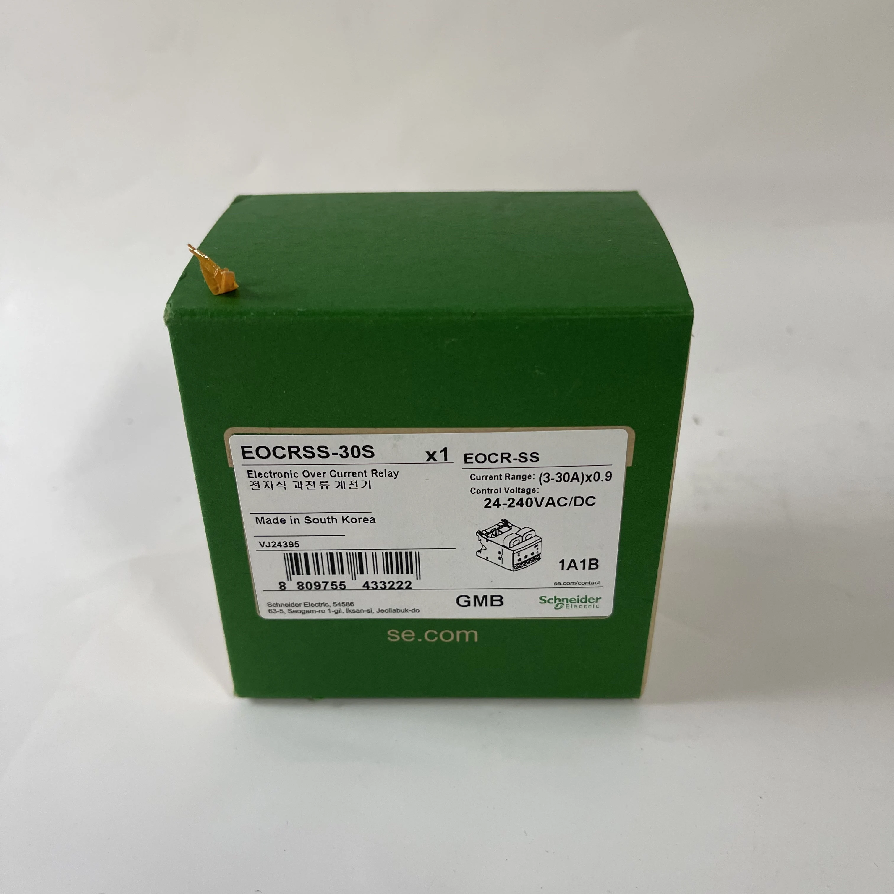 Schneider Electronic Over Current Relay EOCRSS-30S Schneider Electronic Over Current Relay EOCRSS-30S
