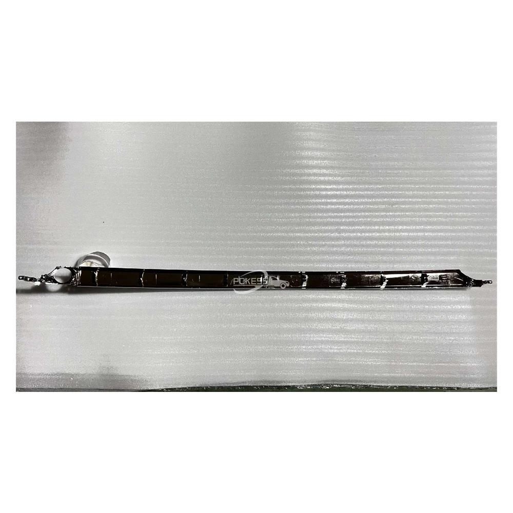 LC5Z17C830BC LC5B17E911BAW Chrome Rear Bumper Trim — 2