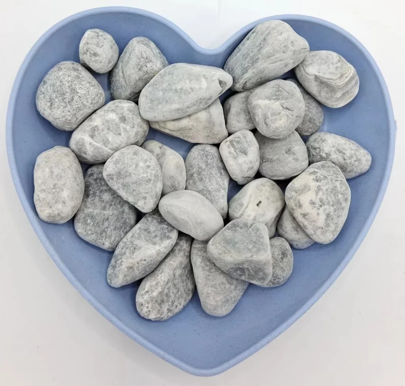 Factory Wholesale Natural Various Colors River Rock Gravel Landscape Cobblestone Crushed Washed Pebbles Stone for Outdoor