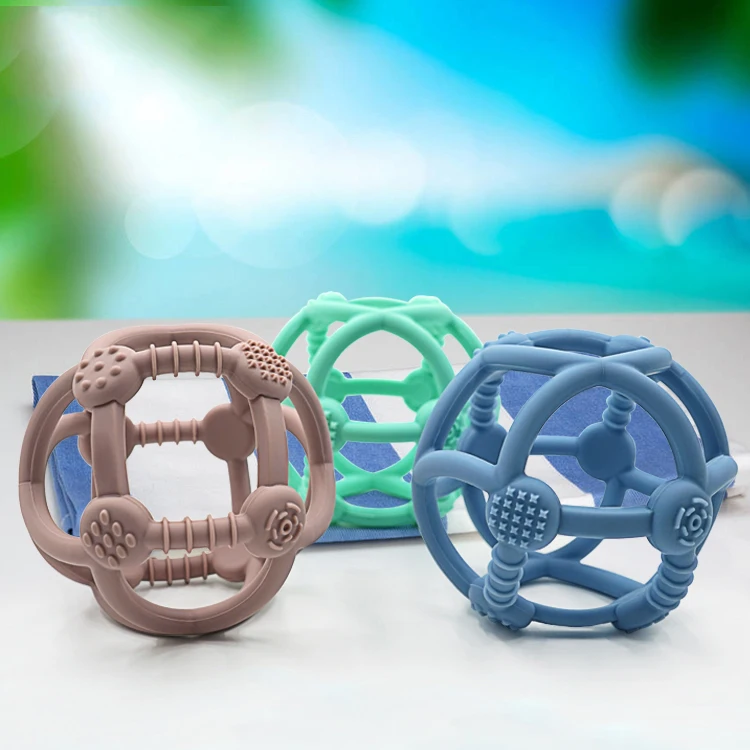 Сферический силиконовый гелевый клей для зубов детей шарик рук палочка новый сферический