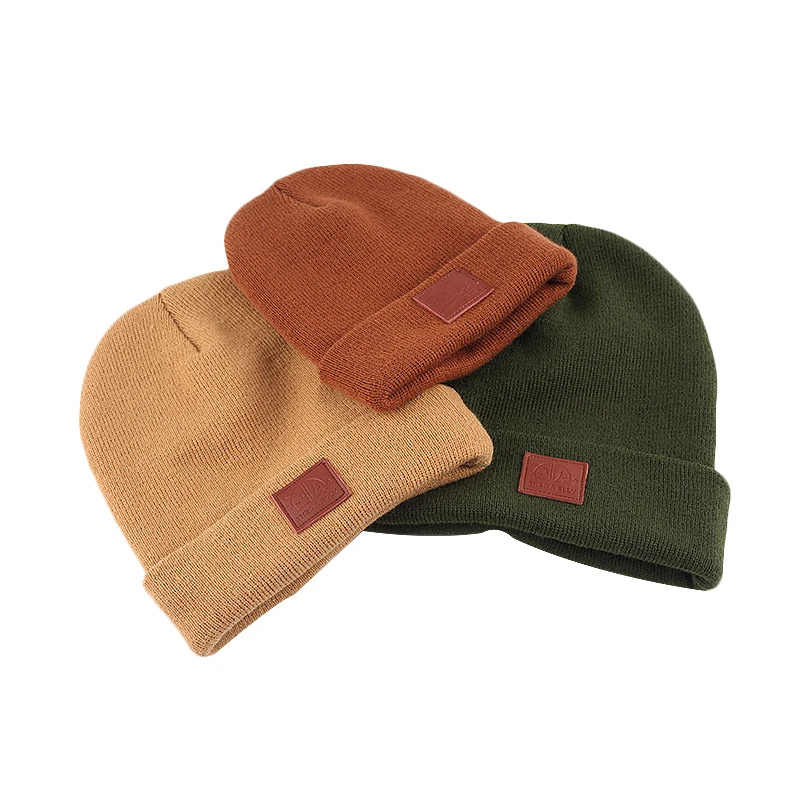 Baby Kid Knit Beanie Hats 
