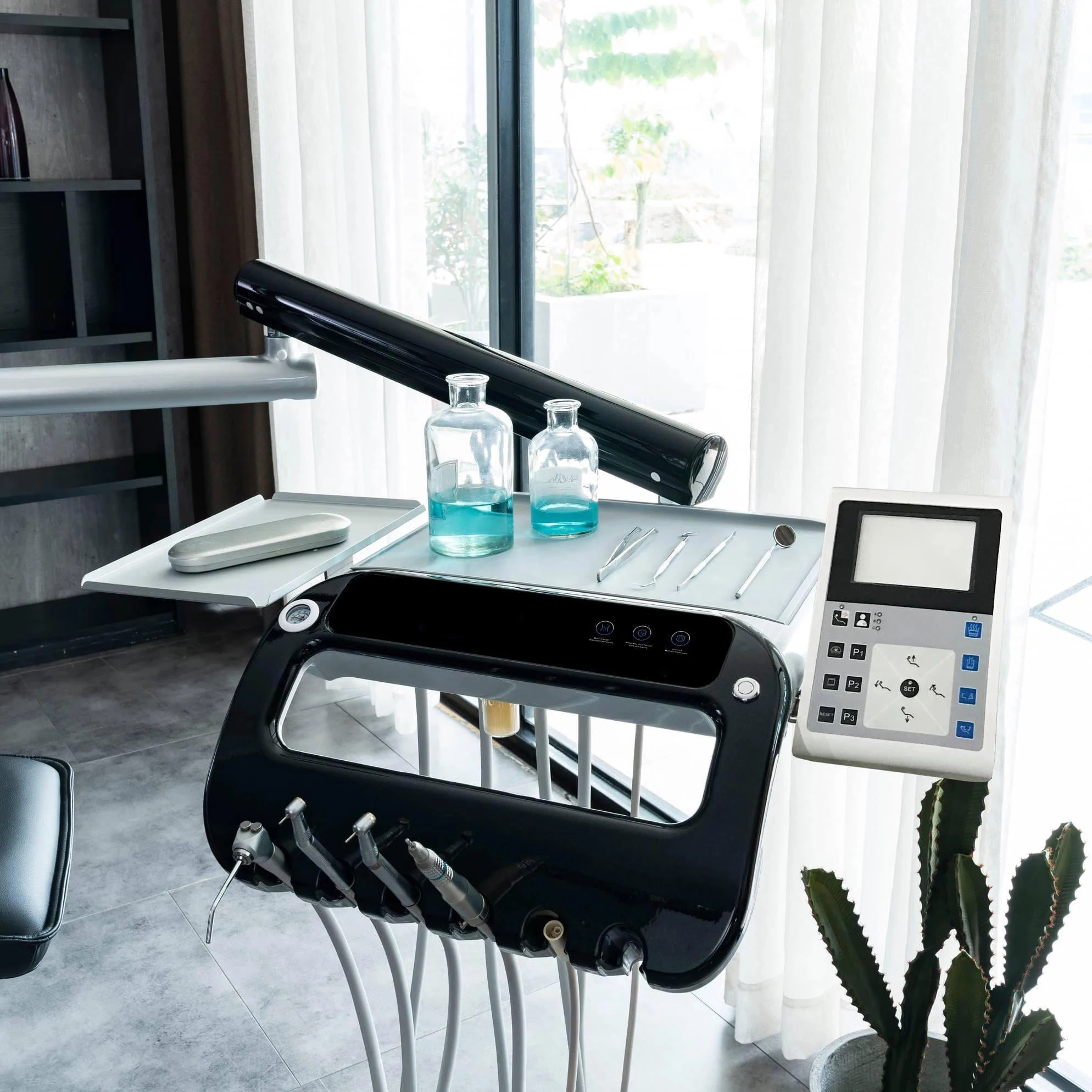 CE Approved Guangdong Ziann Dental Chair Unit Price in Dubai Big Size 2023 New Dental Chair Parts and Functions for Sale