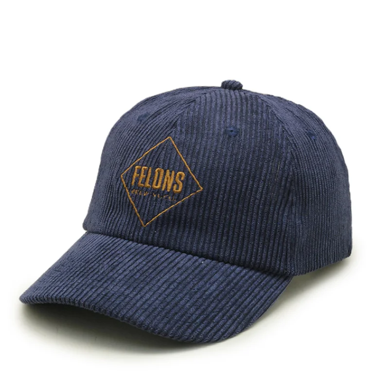 Fitted Suede Leather Baseball Cap 