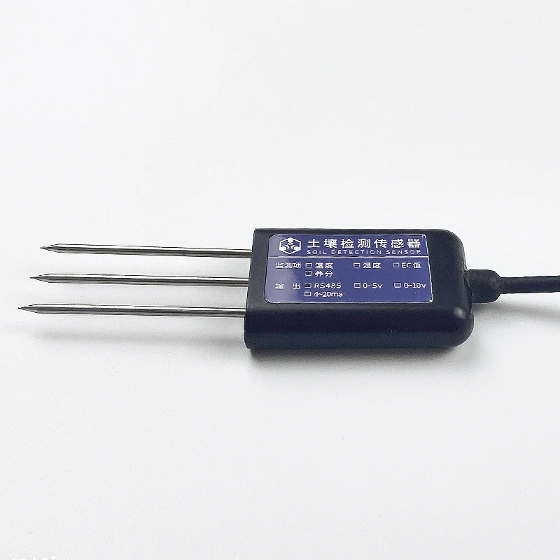 RS485 All in one Irrigation Soil Temperature Humidity EC Sensors Soil ...