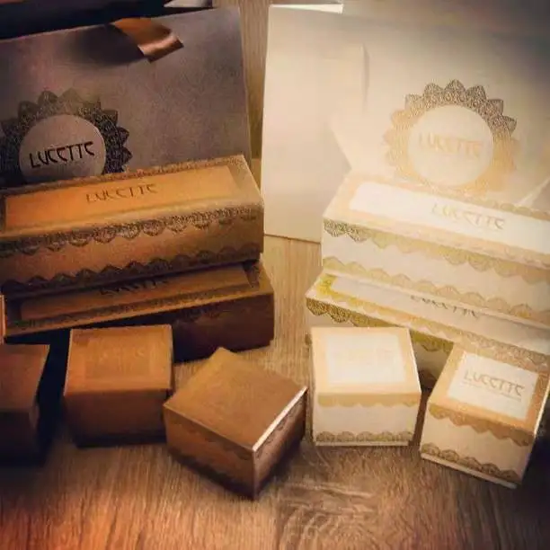 Custom LOGO Laduree Style Macaron Packaging Cookies Paper Box for Macarons