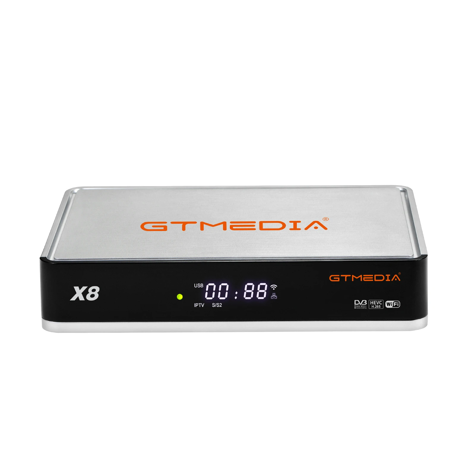 Biss Auto-roll GT MEDIA X8 Satelliten Receiver DVB-S/S2/S2X T2-MI Multi-Stream Sat Receiver für Astra 19.2E Ethernet SCART WiFi 1080P Full HD H.265 HEVC 10bit 