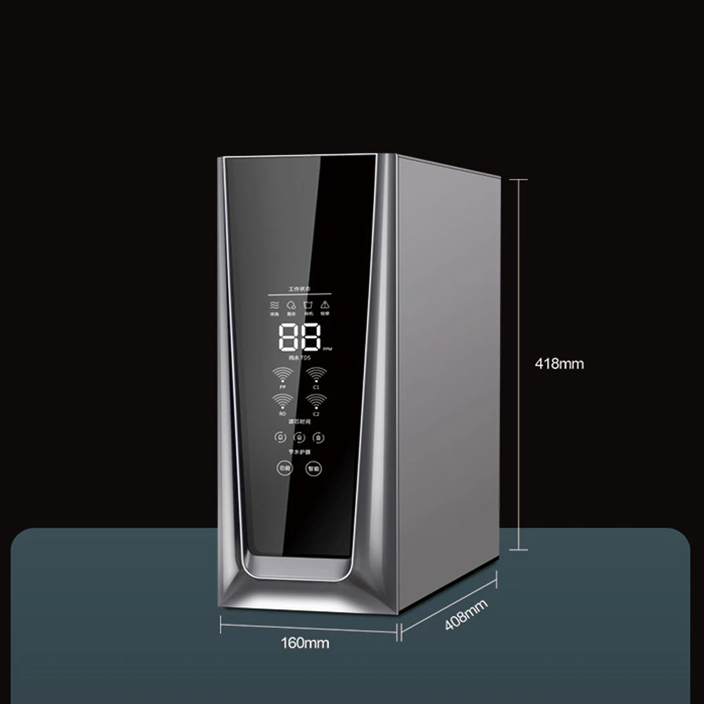 1000GPD Fast Flow Under Sink Tankless RO Water Filter Reverse Osmosis Water Filtration System