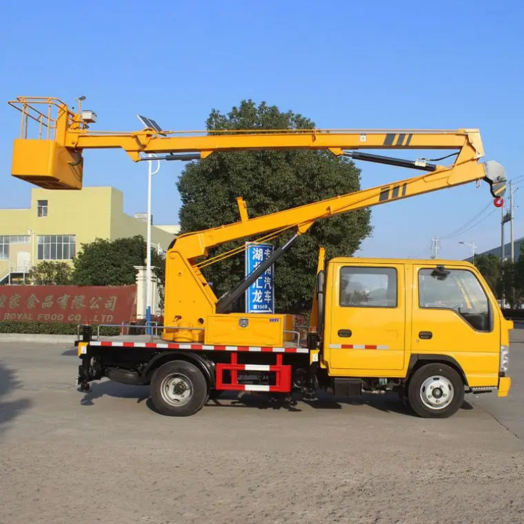 Keeyak Isuzu Articulating Telescopic Bucket Truck Euro2/3/4/5/6 Aerial ...