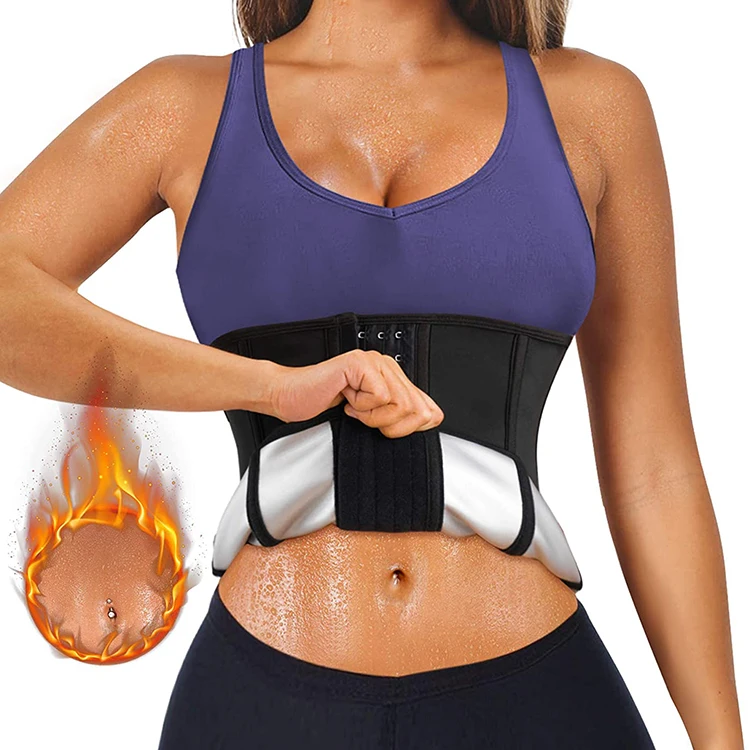 Women&Men Hot Sauna Waist Trainer Cincher Belt Body Shaper Tummy Control Corsets 