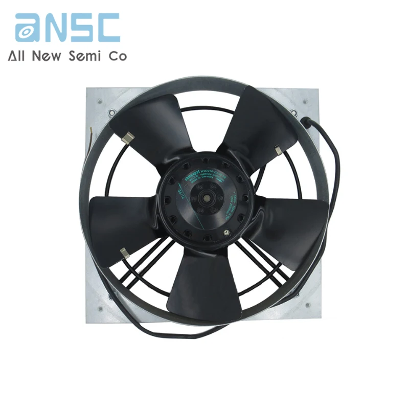 Original Axial flow fan W2D250-GA08-08 250mm 230/400V 2500rpm 110W 0.2A AC Fan