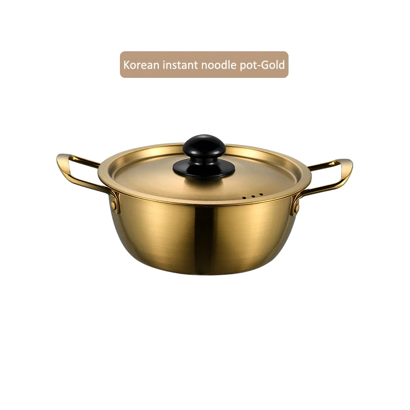 korean kitchen gold instant noodle pot