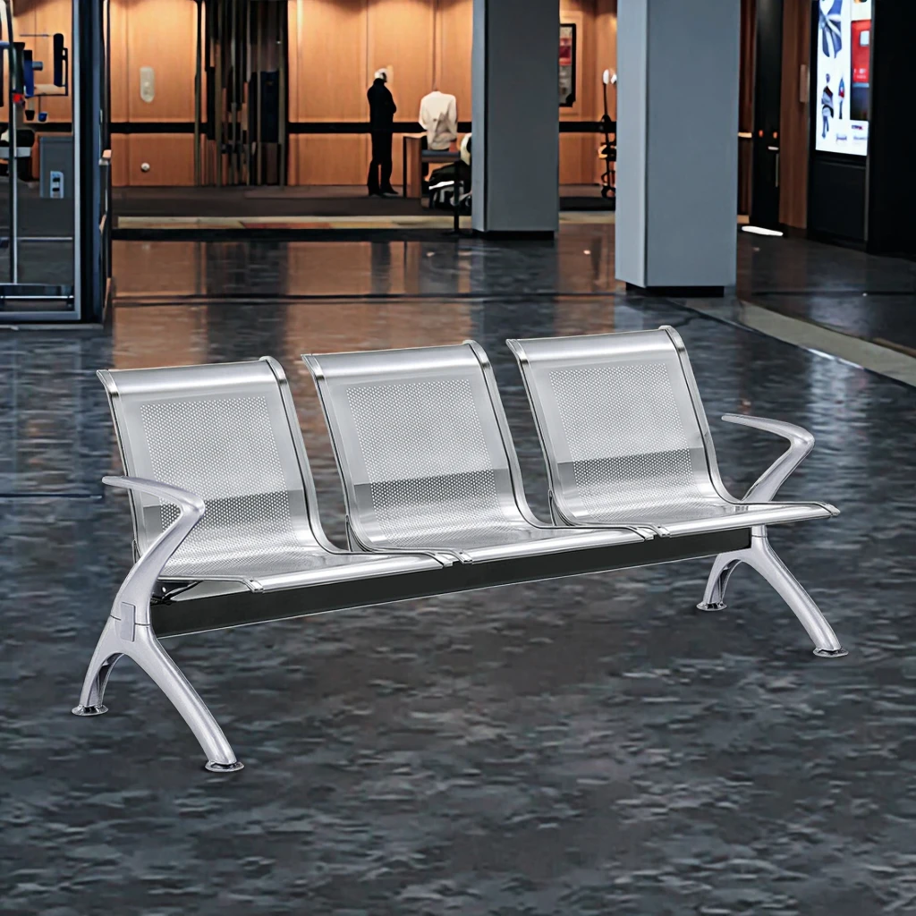 Stainless Steel Healthcare Chairs with Sanitary Edge for Medical Facilities 6