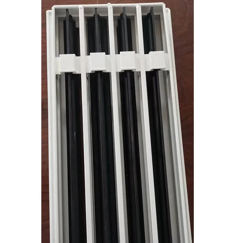 HVAC Premium Lüftungsgitter 20,3x20,3 Cm – 3-Wege Verstellbare Aluminium-Lamellen, Pulverbeschichtet