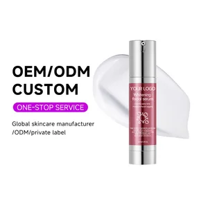 OEM ODM Custom Niacinamide Organic Beauty Hydrating Skin Care Brightening Moisturizing Anti Wrinkle Face Whitening Facial Serum