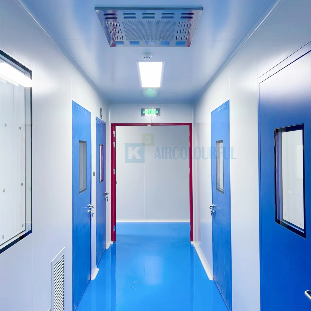 Free Design Easy to Install Durable GMP Standard Pharmacy Clean Room With MGO SIP Mechanism Rock Wool Sandwich Panel
